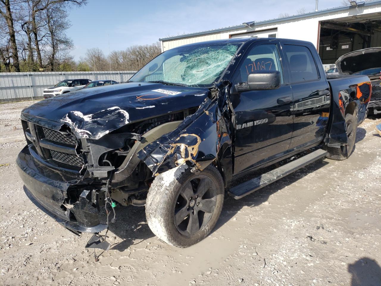 Photo 2 from auction – 2012 DODGE RAM 1500 S with VIN 1C6RD7KT9CS340632