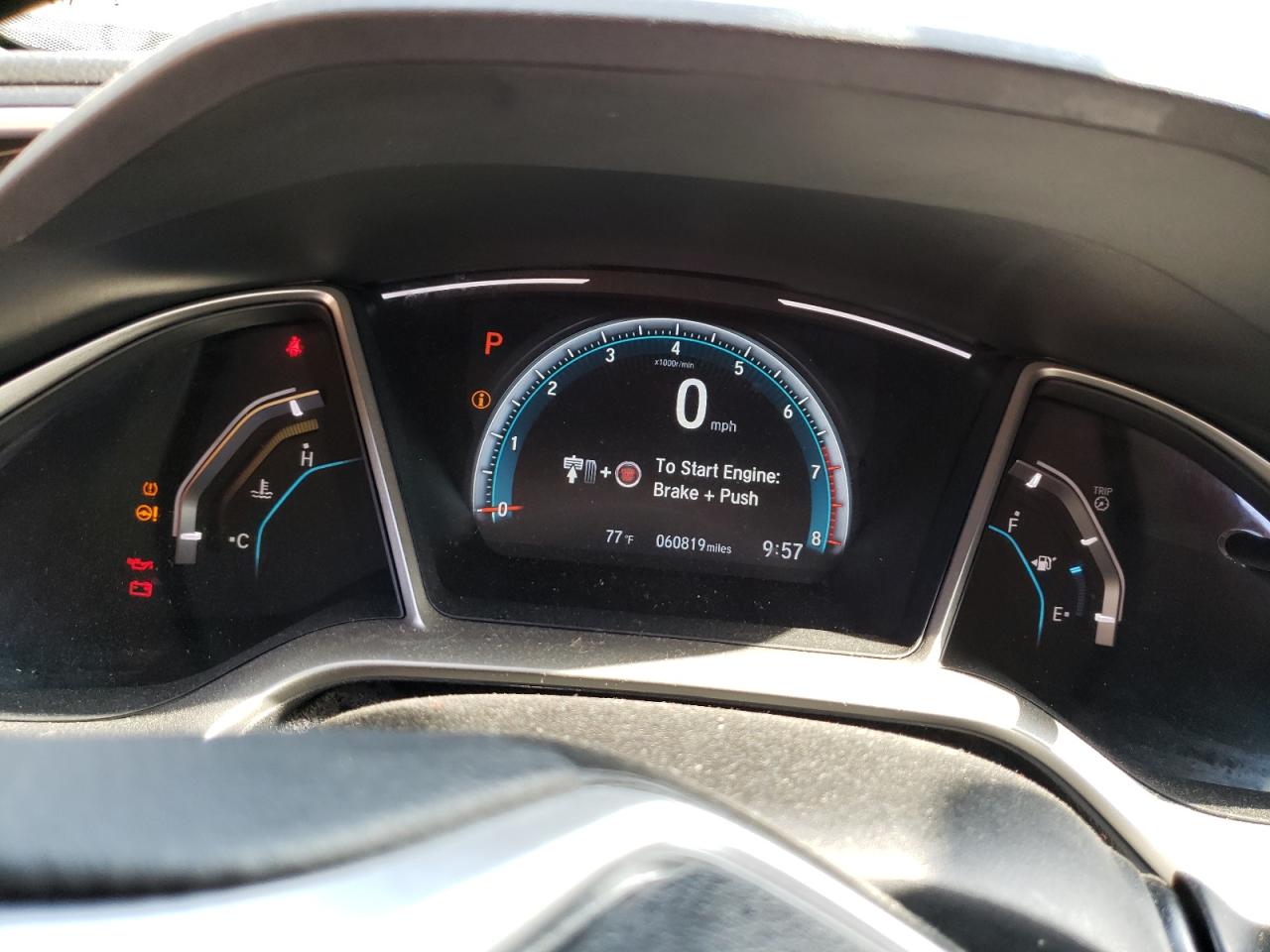 Photo 8 from auction – 2017 HONDA CIVIC EX with VIN 19XFC2F74HE059282