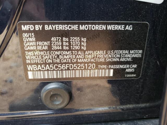 Photo 10 from auction – 2015 BMW 528 I with VIN WBA5A5C56FD525120