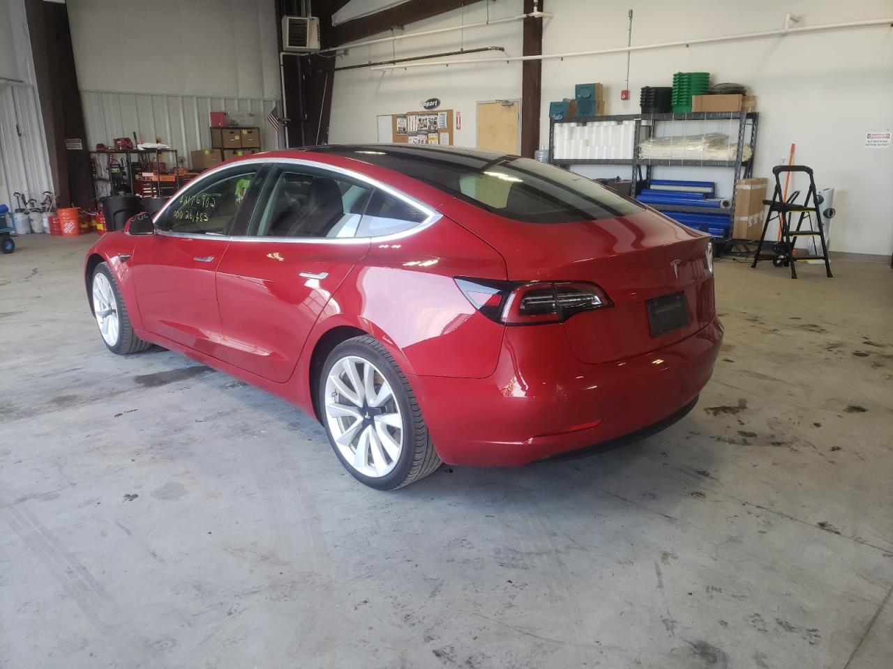 Photo 3 from auction – 2019 TESLA MODEL 3 with VIN 5YJ3E1EA7KF428352