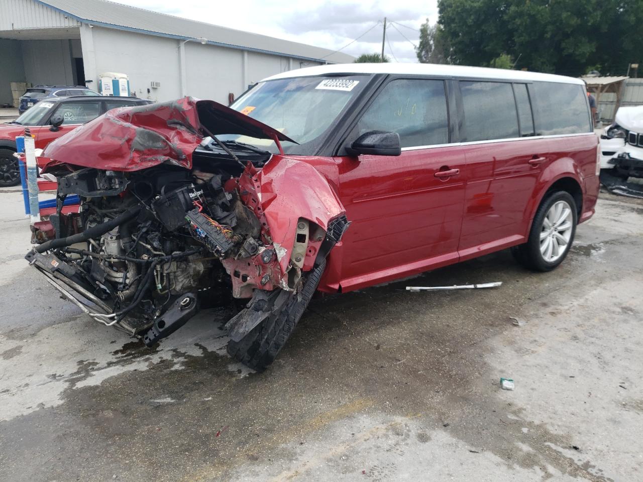 Photo 2 from auction – 2014 FORD FLEX SEL with VIN 2FMGK5C83EBD34032