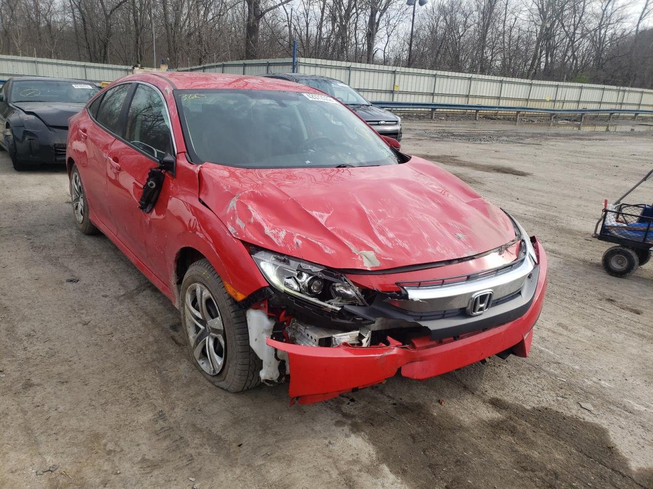 HONDA CIVIC LX 2018 with VIN 2HGFC2F56JH559499 - Photo from auction