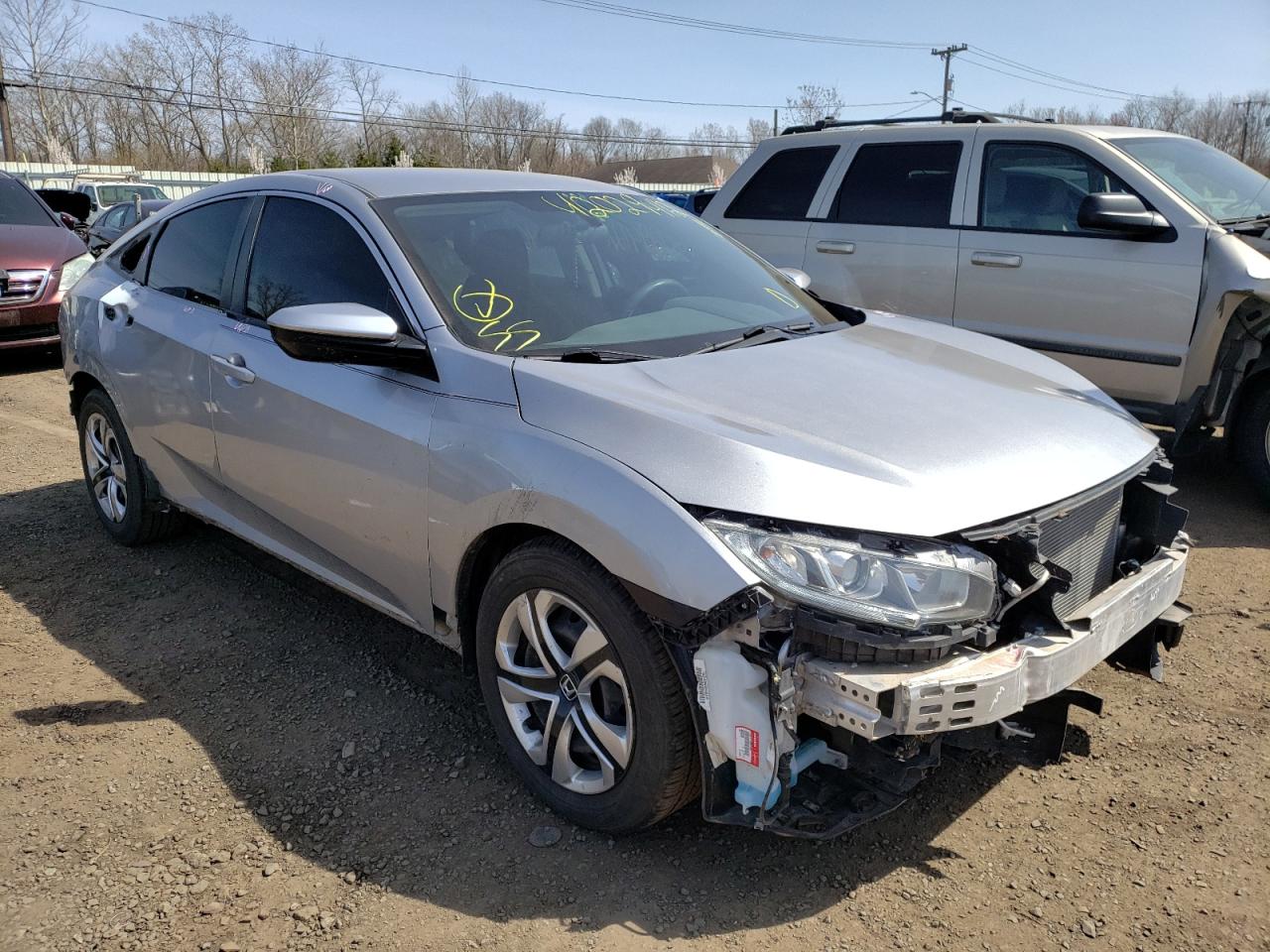 HONDA CIVIC LX 2016 with VIN 19XFC2F58GE200318 - Photo from auction
