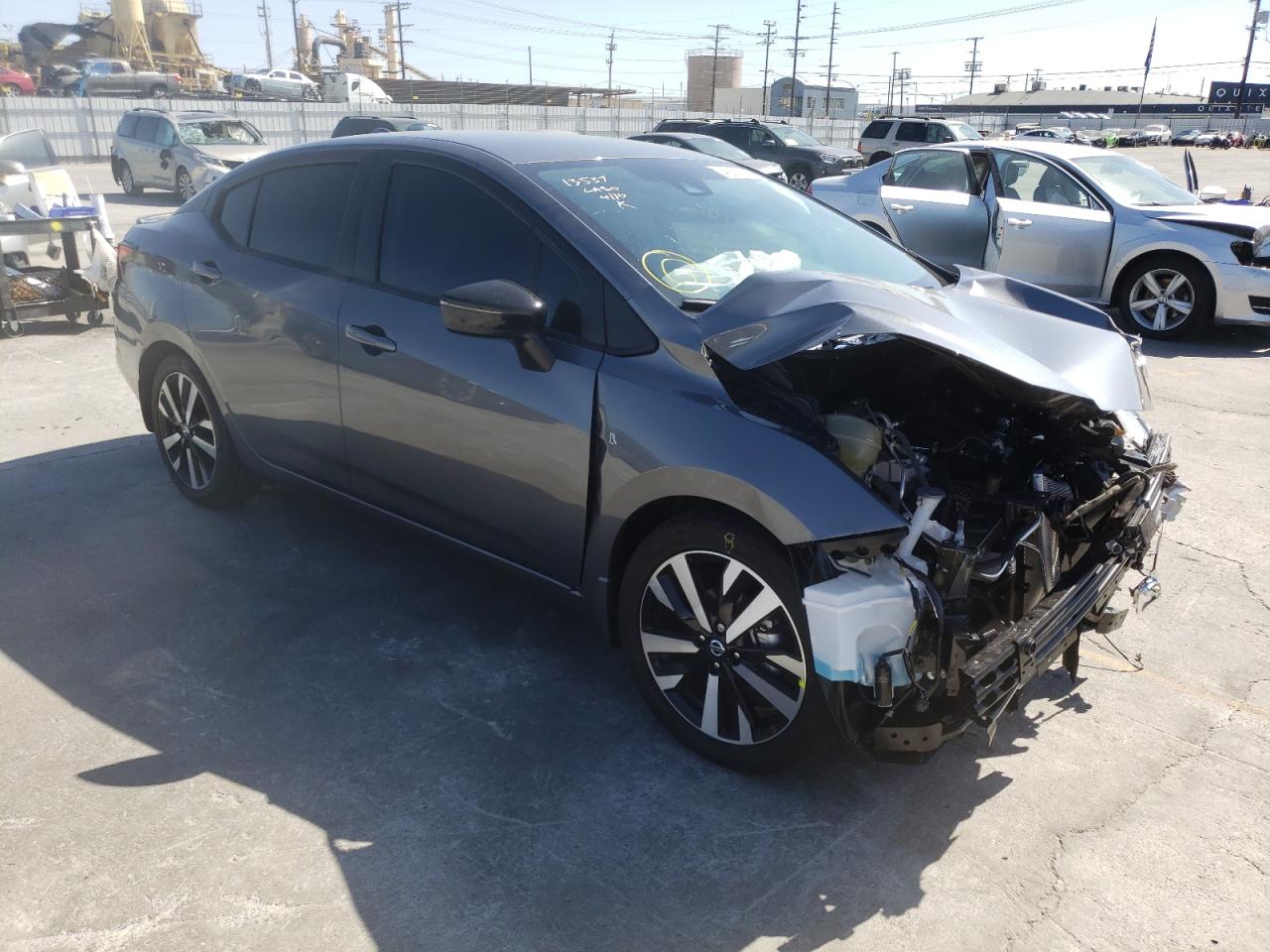 NISSAN VERSA 2022 with VIN 3N1CN8FV2NL832291 - Photo from auction