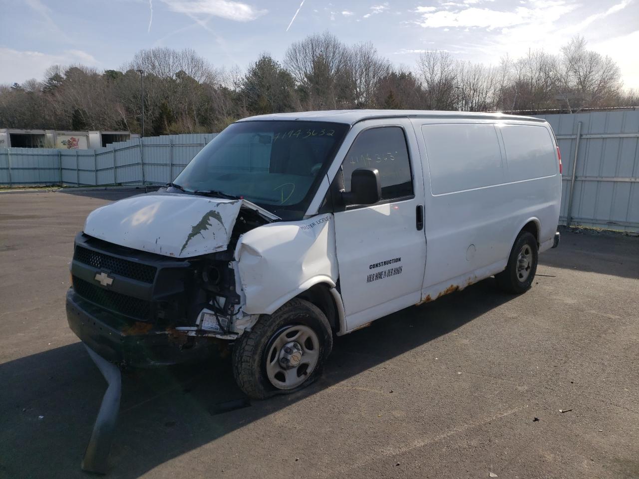Photo 2 from auction – 2003 CHEVROLET EXPRESS G1 with VIN 1GCEG15X031115080