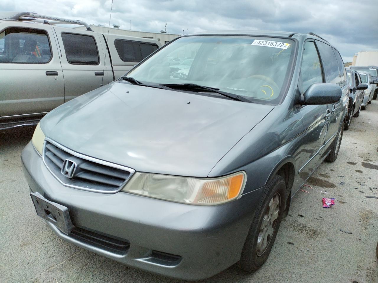 Photo 2 from auction – 2002 HONDA ODYSSEY EX with VIN 2HKRL18962H510110