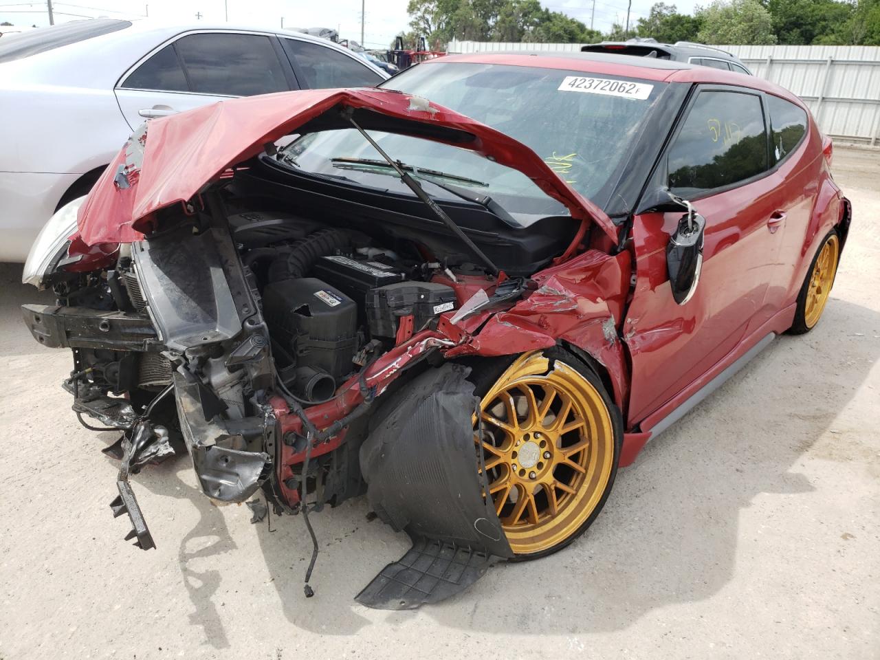 Photo 2 from auction – 2016 HYUNDAI VELOSTER T with VIN KMHTC6AE2GU273487