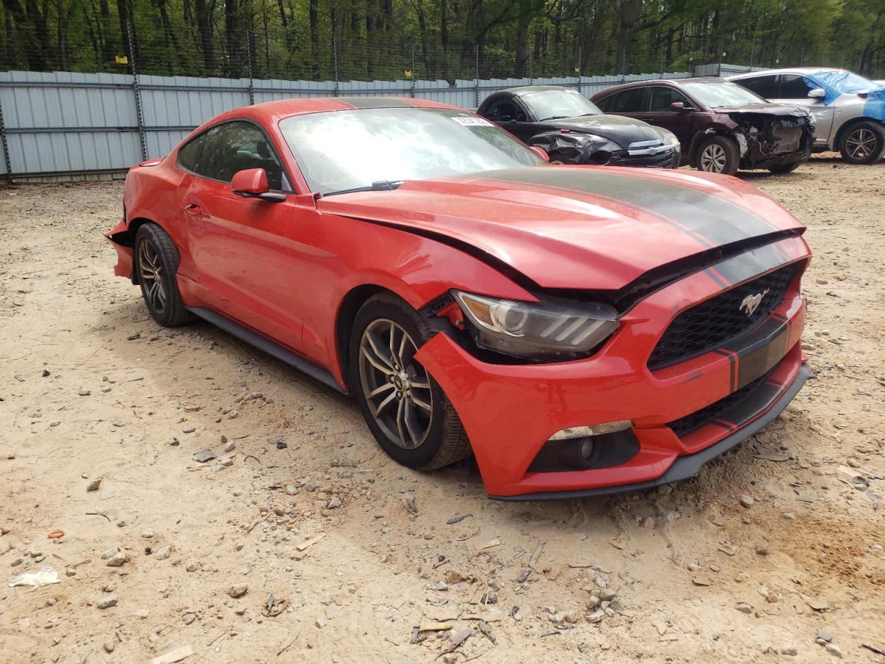 FORD MUSTANG 2015 with VIN 1FA6P8TH1F5319768 - Photo from auction