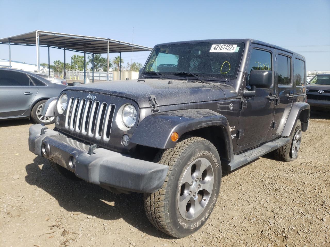 Photo 2 from auction – 2016 JEEP WRANGLER U with VIN 1C4BJWEG6GL252567