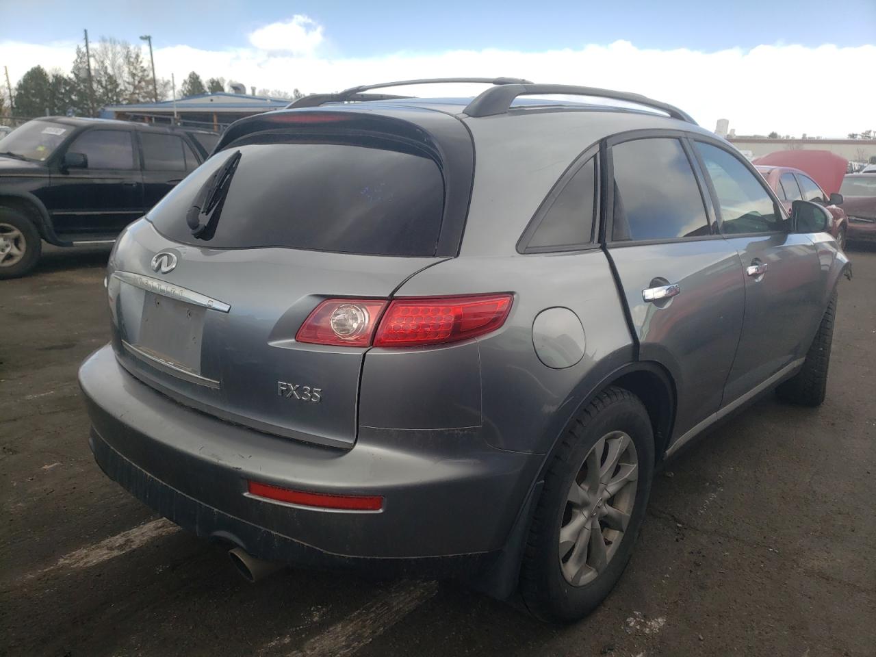 Photo 4 from auction – 2007 INFINITI FX35 with VIN JNRAS08W97X206698