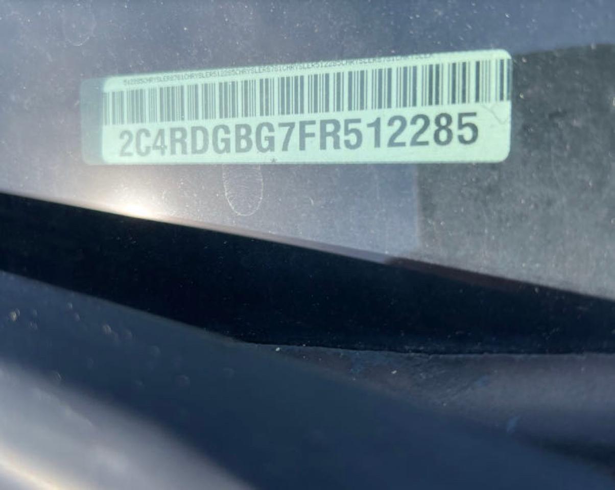 Photo 10 from auction – 2015 DODGE GRAND CARA with VIN 2C4RDGBG7FR512285