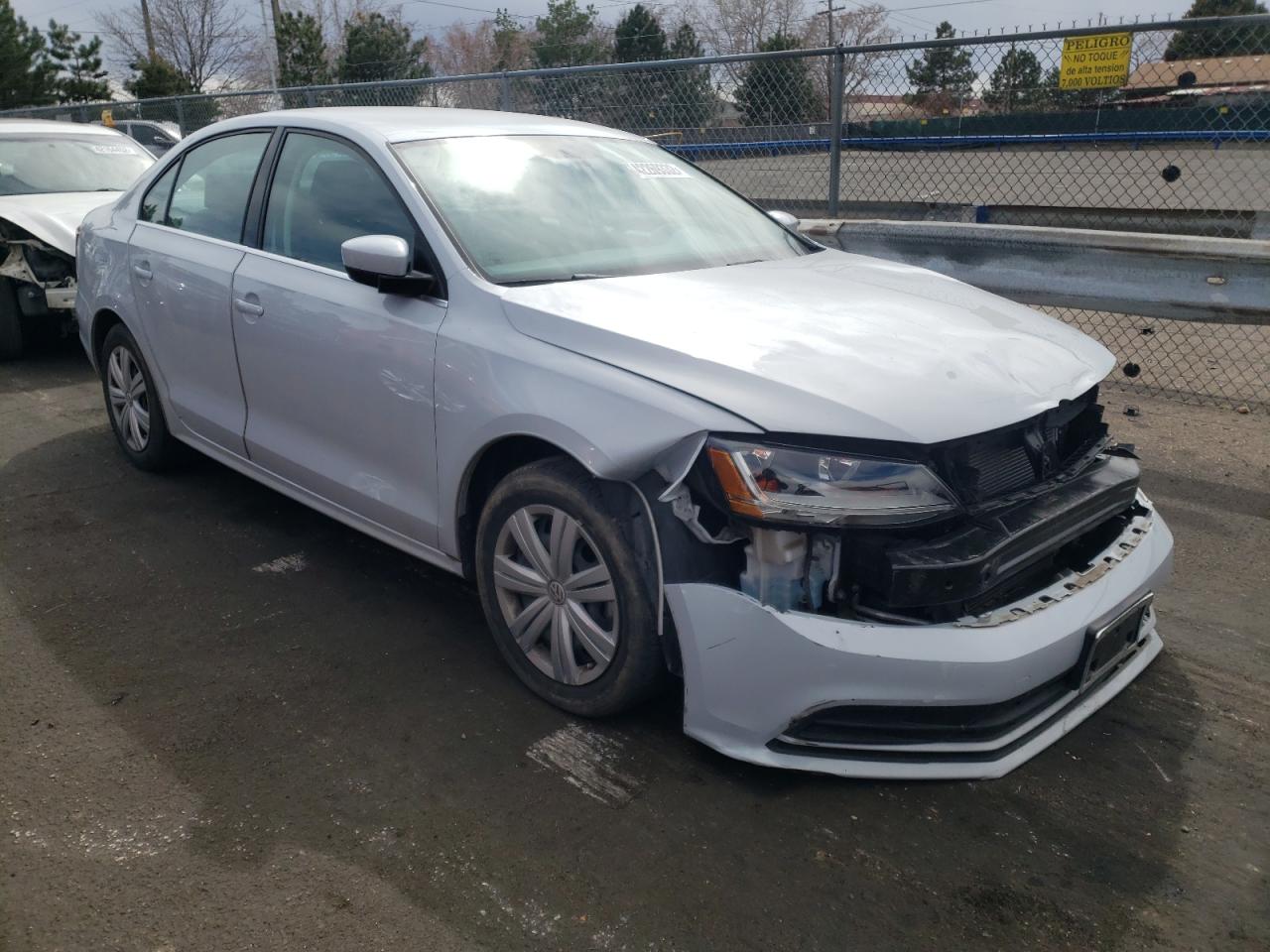VOLKSWAGEN JETTA S 2017 with VIN 3VW2B7AJ1HM291312 - Photo from auction