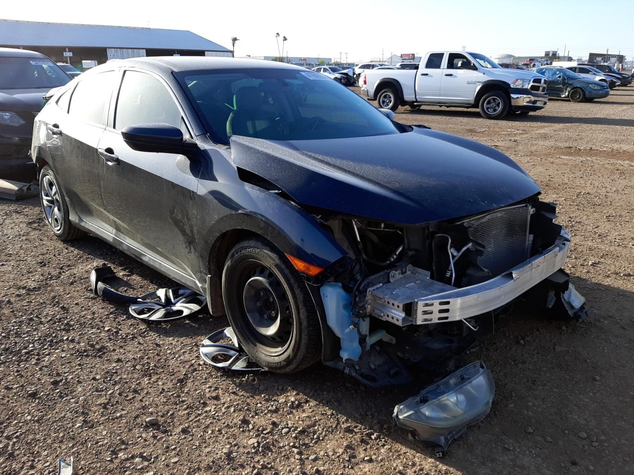 Photo 1 from auction – 2016 HONDA CIVIC LX with VIN 19XFC2F54GE031043