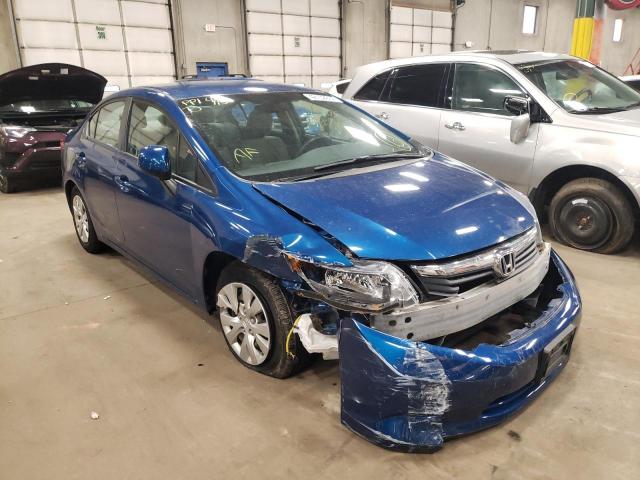 HONDA CIVIC LX 2012 with VIN 19XFB2F53CE030009 - Photo from auction
