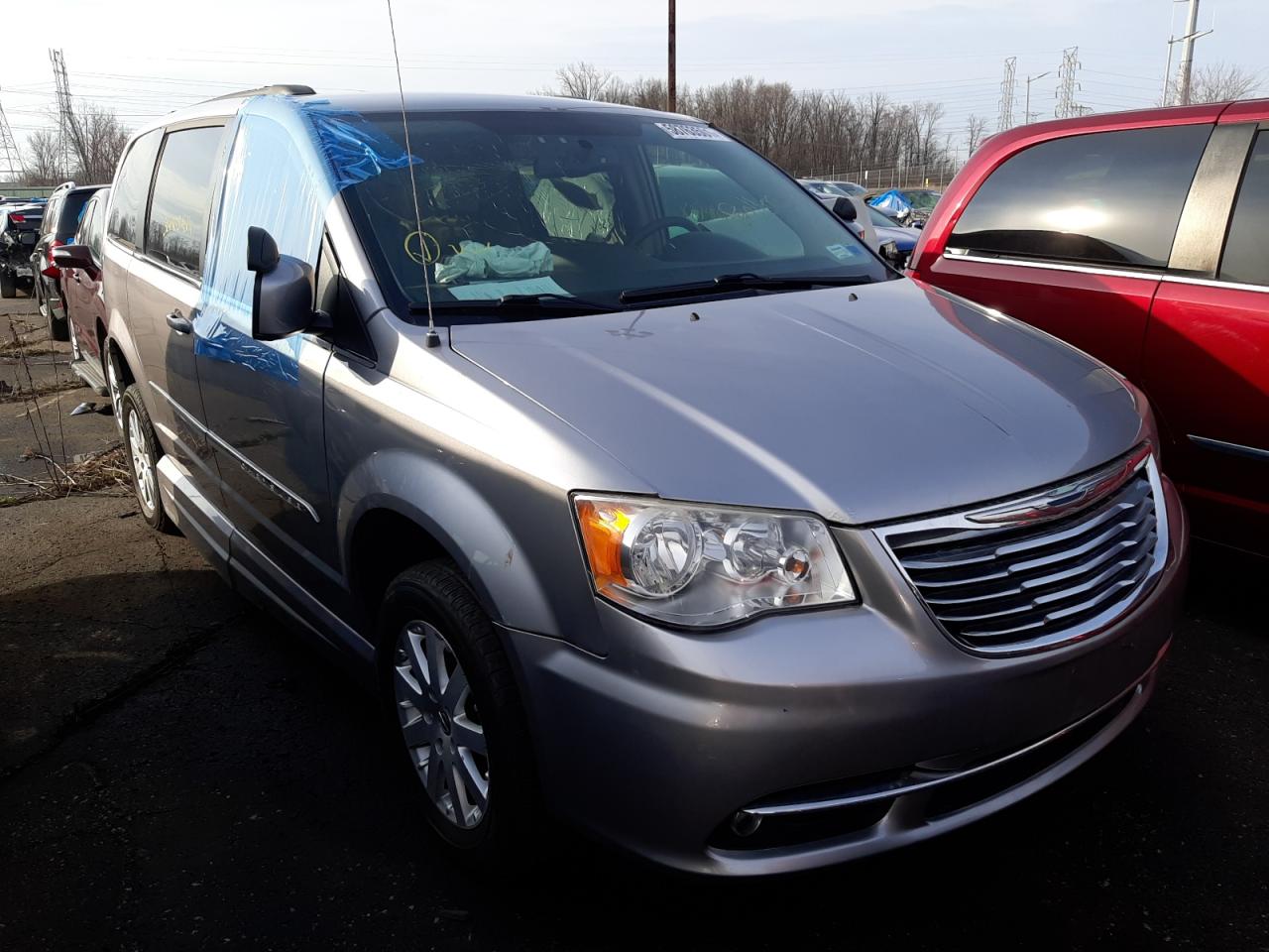 CHRYSLER TOWN & COU 2014 with VIN 2C4RC1BG3ER232135 - Photo from auction