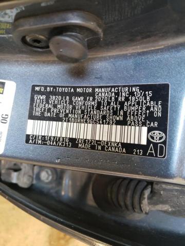 Photo 10 from auction – 2016 TOYOTA COROLLA L with VIN 2T1BURHE9GC541792