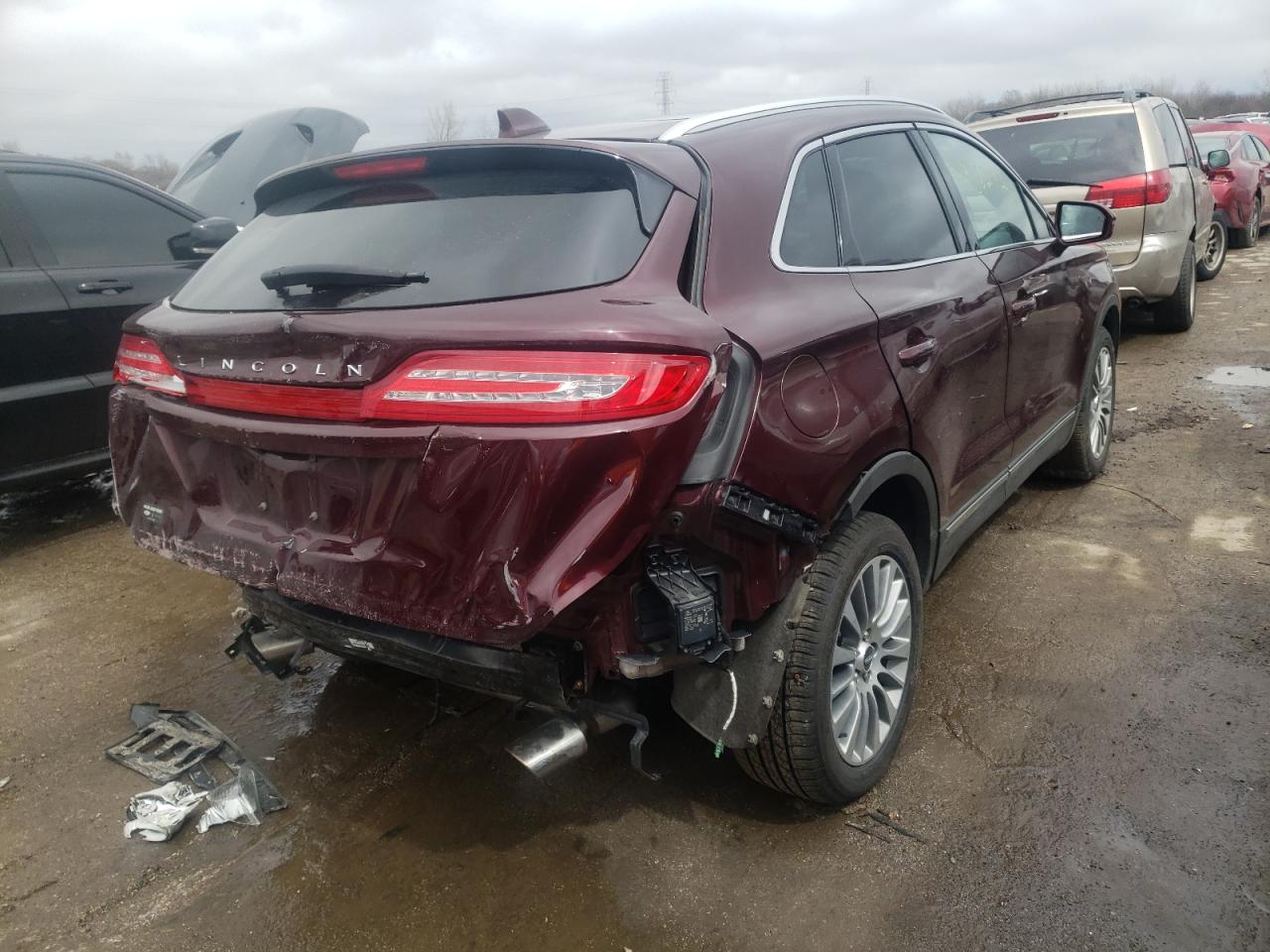 Photo 4 from auction – 2018 LINCOLN MKC RESERV with VIN 5LMCJ3D99JUL29125
