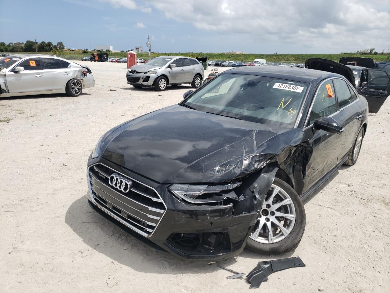 Photo 2 from auction – 2022 AUDI A4 PREMIUM with VIN WAUABAF43NA004623