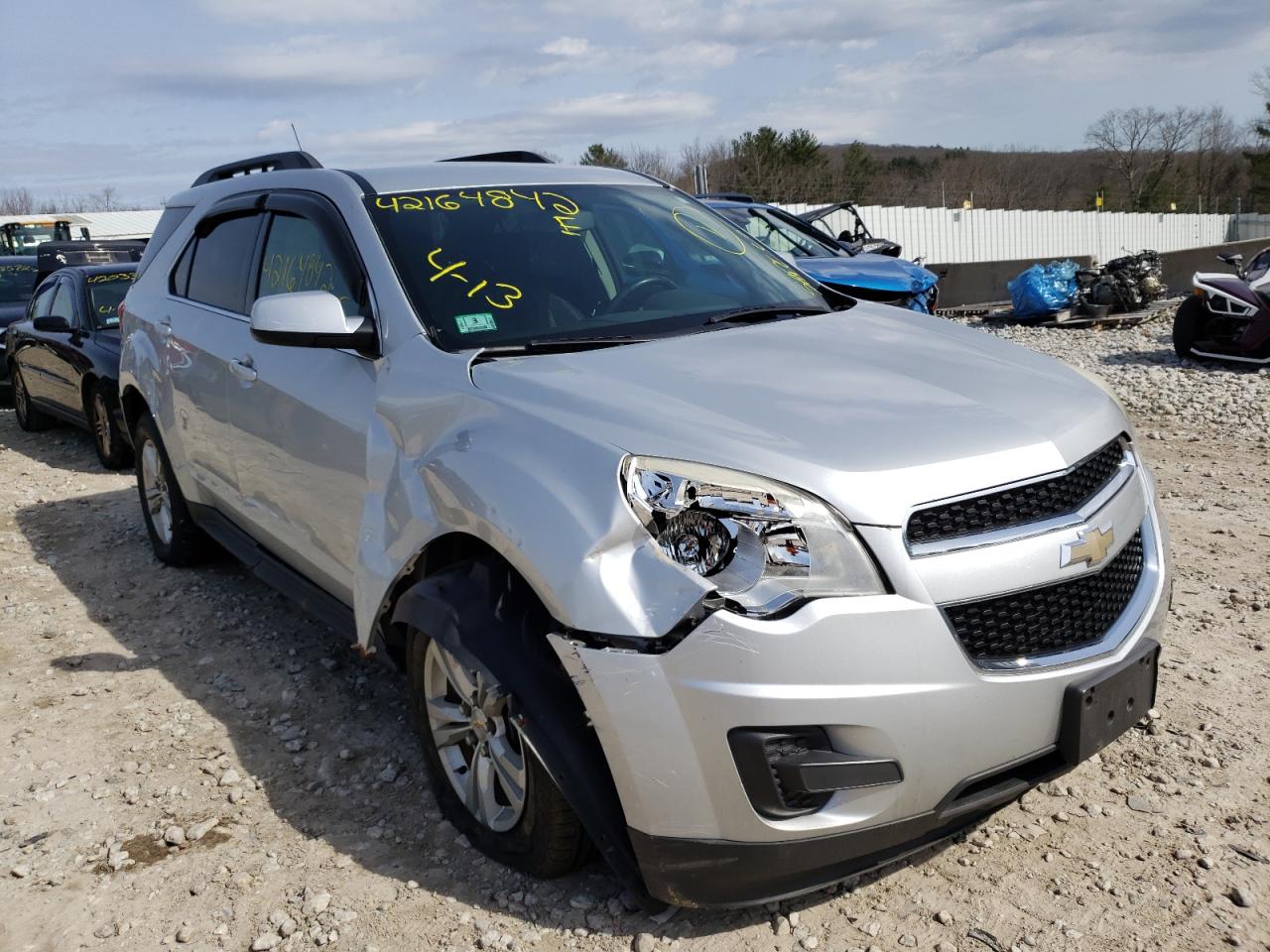 CHEVROLET EQUINOX LT 2010 with VIN 2CNFLEEW9A6285183 - Photo from auction