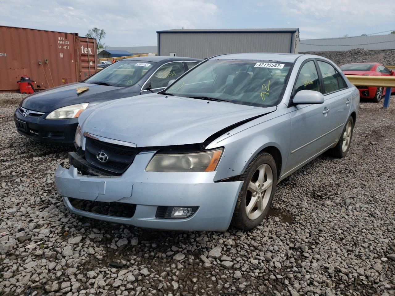 Photo 2 from auction – 2007 HYUNDAI SONATA SE with VIN 5NPEU46F17H274561