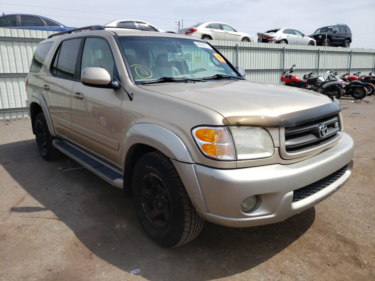 TOYOTA SEQUOIA SR 2002 with VIN 5TDBT44A12S083397 - Photo from auction