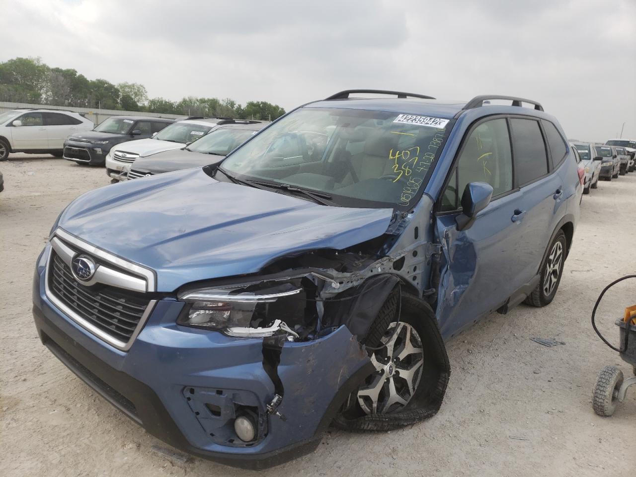 Photo 2 from auction – 2021 SUBARU FORESTER P with VIN JF2SKAJC9MH407387