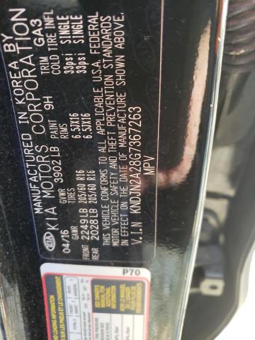 Photo 10 from auction – 2016 KIA SOUL with VIN KNDJN2A28G7367263