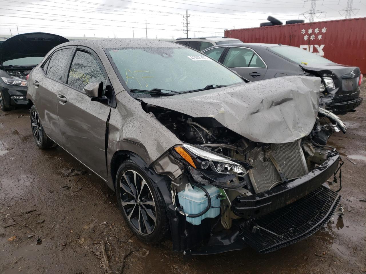 TOYOTA COROLLA L 2017 with VIN 5YFBURHE0HP681926 - Photo from auction