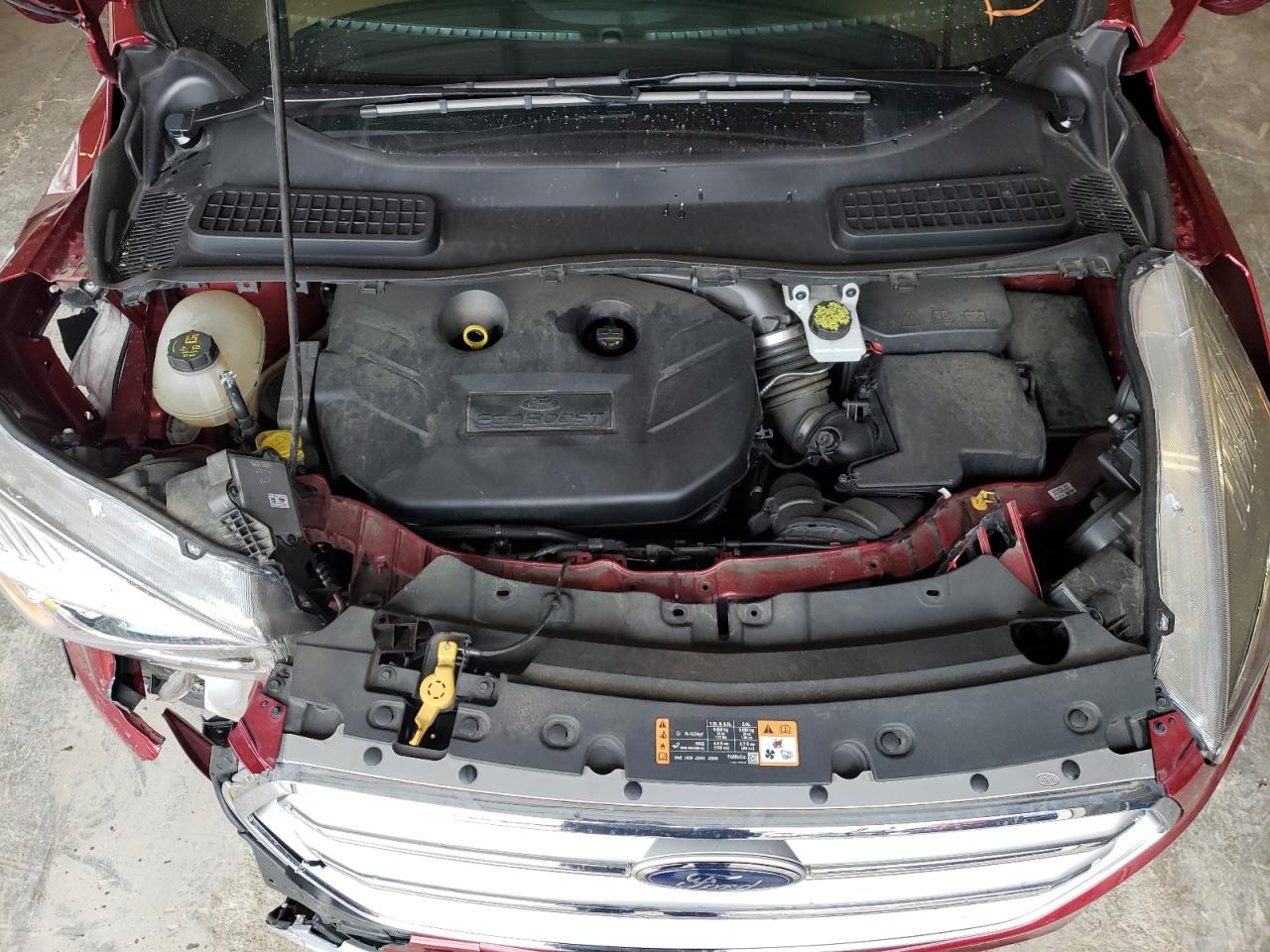 Photo 7 from auction – 2017 FORD ESCAPE TIT with VIN 1FMCU9J99HUA35896