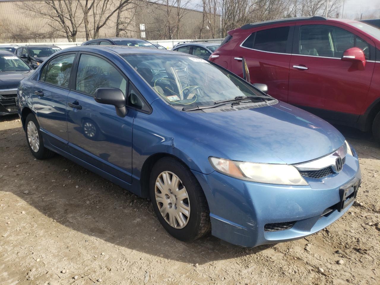 HONDA CIVIC VP 2011 with VIN 2HGFA1F38BH547208 - Photo from auction