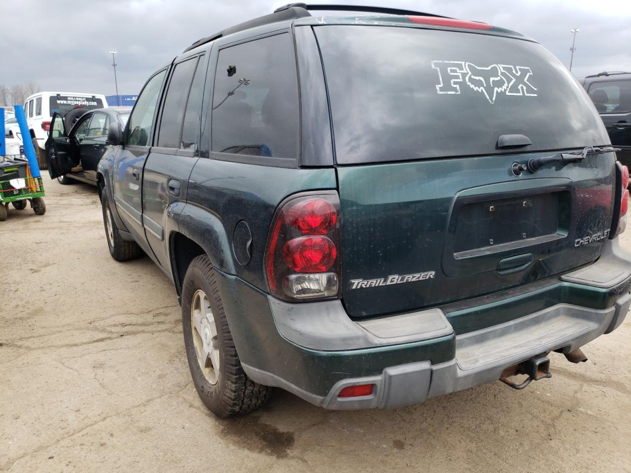Photo 3 from auction – 2002 CHEVROLET TRAILBLAZE with VIN 1GNDT13S522461012