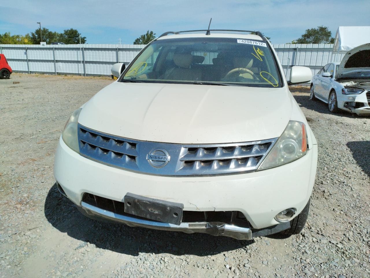 Photo 9 from auction – 2006 NISSAN MURANO SL with VIN JN8AZ08T16W401236