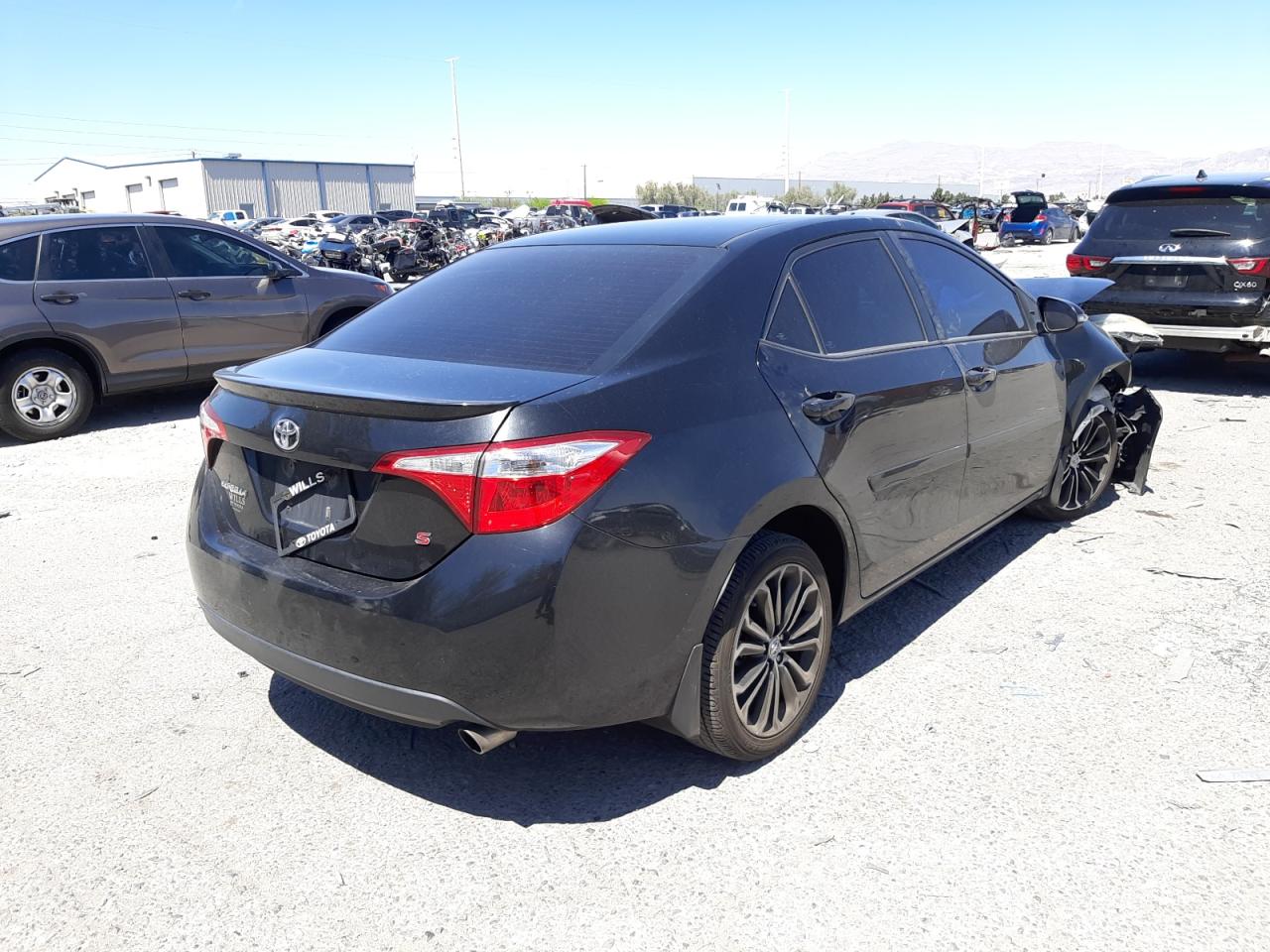 Photo 4 from auction – 2015 TOYOTA COROLLA L with VIN 2T1BURHE0FC258325