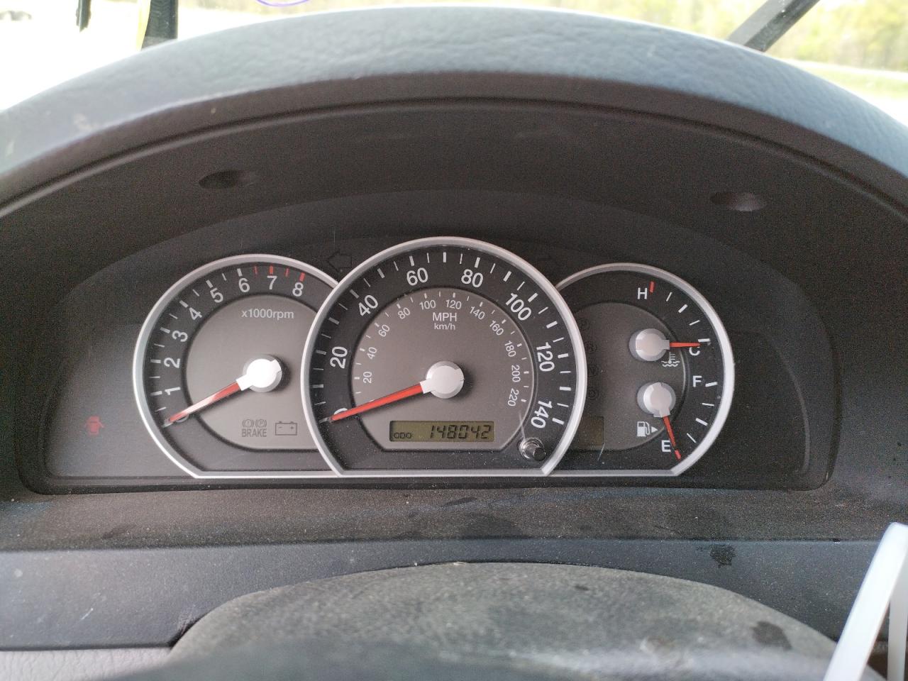 Photo 8 from auction – 2008 KIA SORENTO EX with VIN KNDJD735085824930