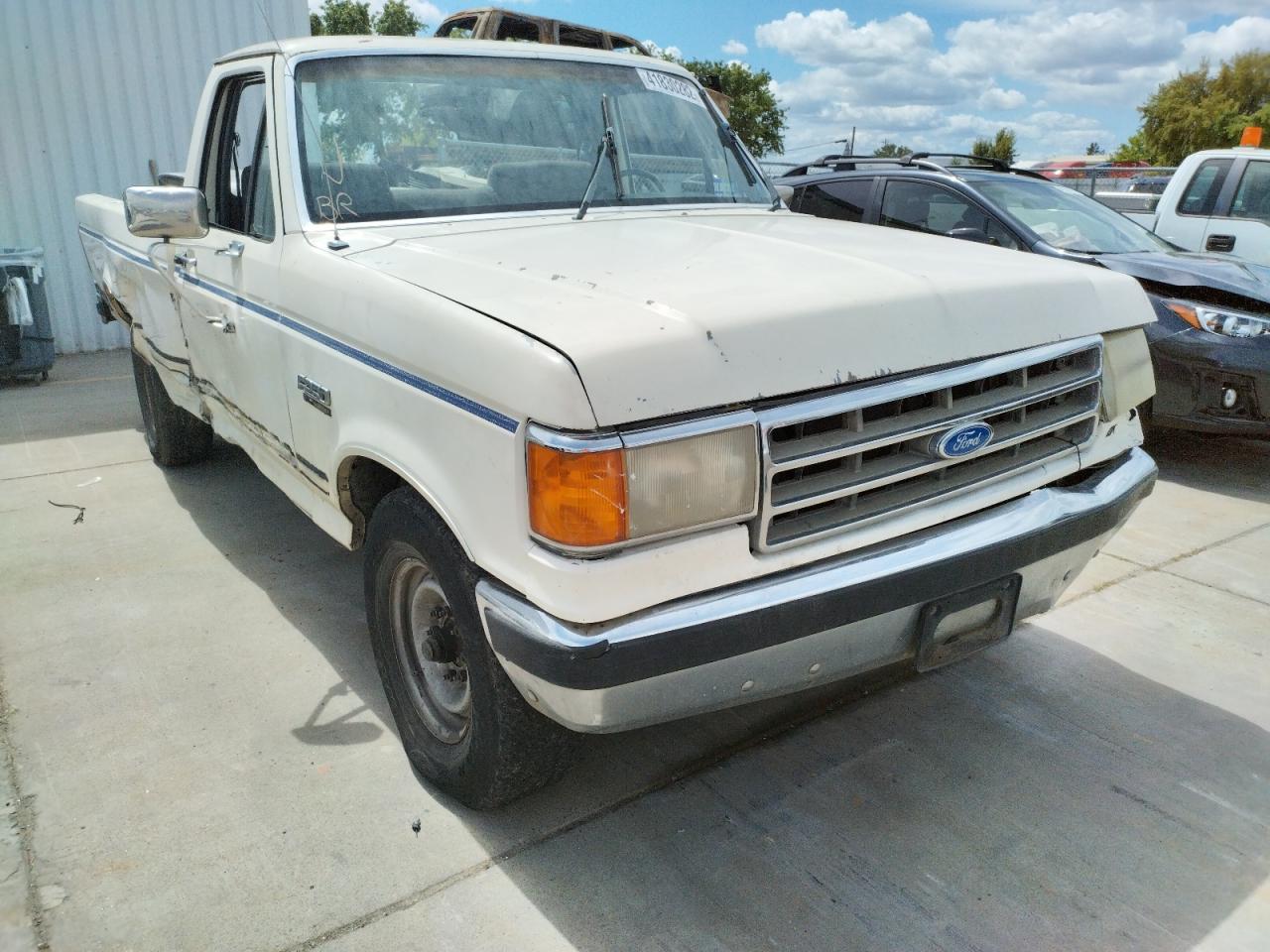 FORD F250 1989 with VIN 1FTFF25H9KLA24964 - Photo from auction