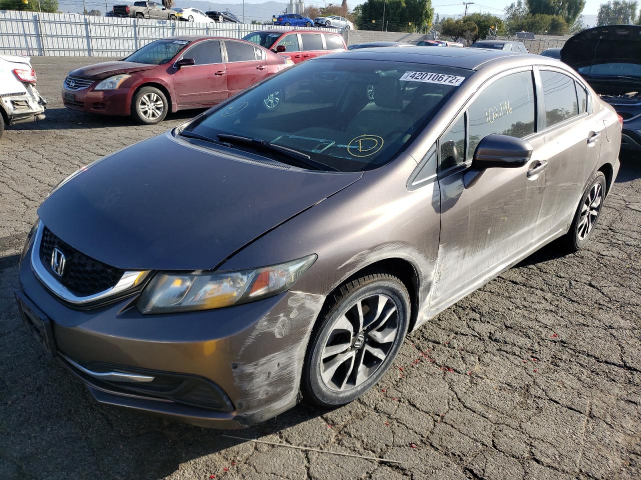 Photo 2 from auction – 2014 HONDA CIVIC EX with VIN 19XFB2F83EE212841