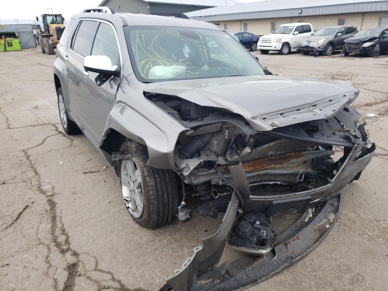 GMC TERRAIN SL 2012 with VIN 2GKALWEK7C6346927 - Photo from auction