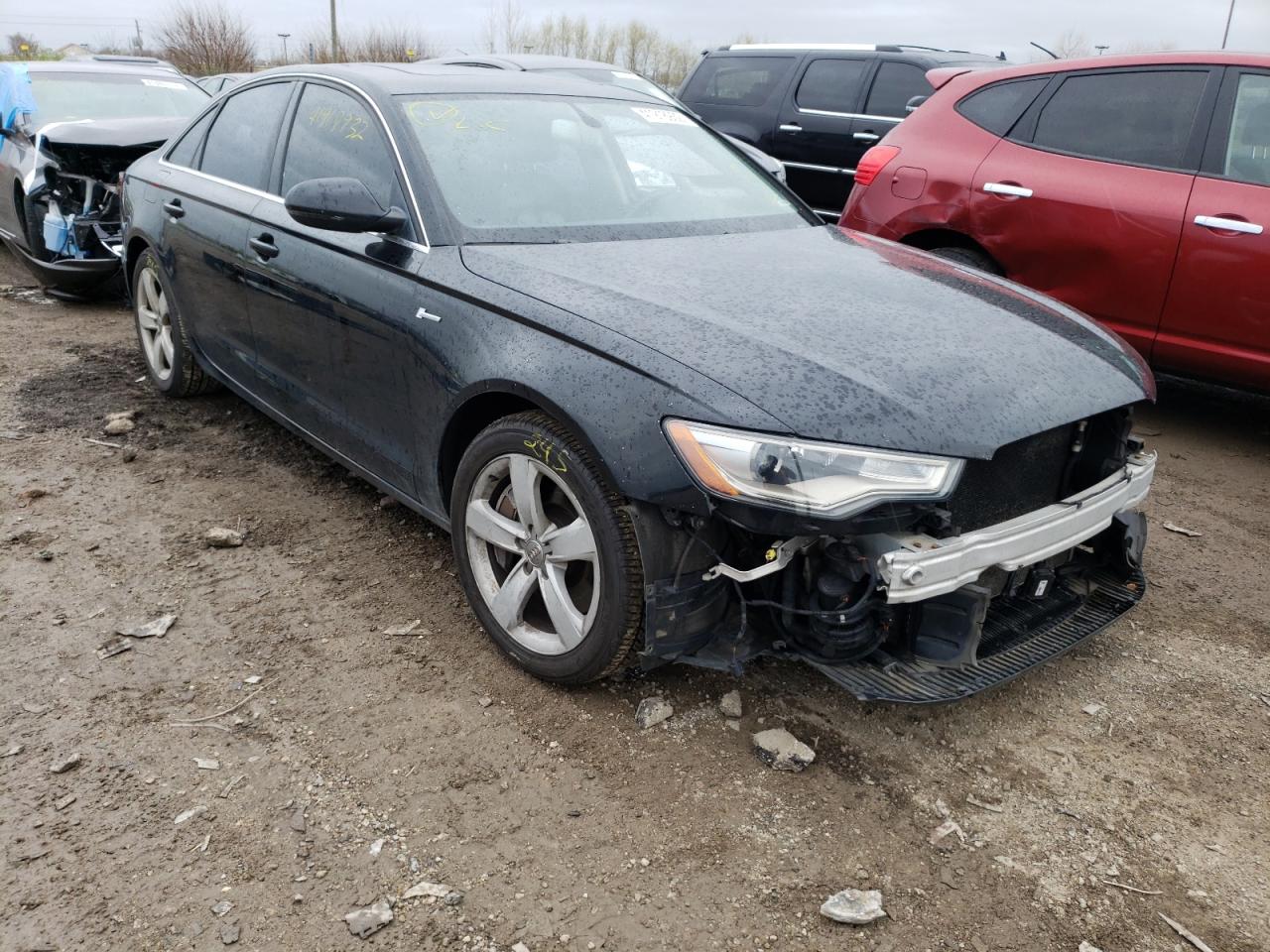 AUDI A6 PREMIUM 2012 with VIN WAUGGAFC2CN063963 - Photo from auction