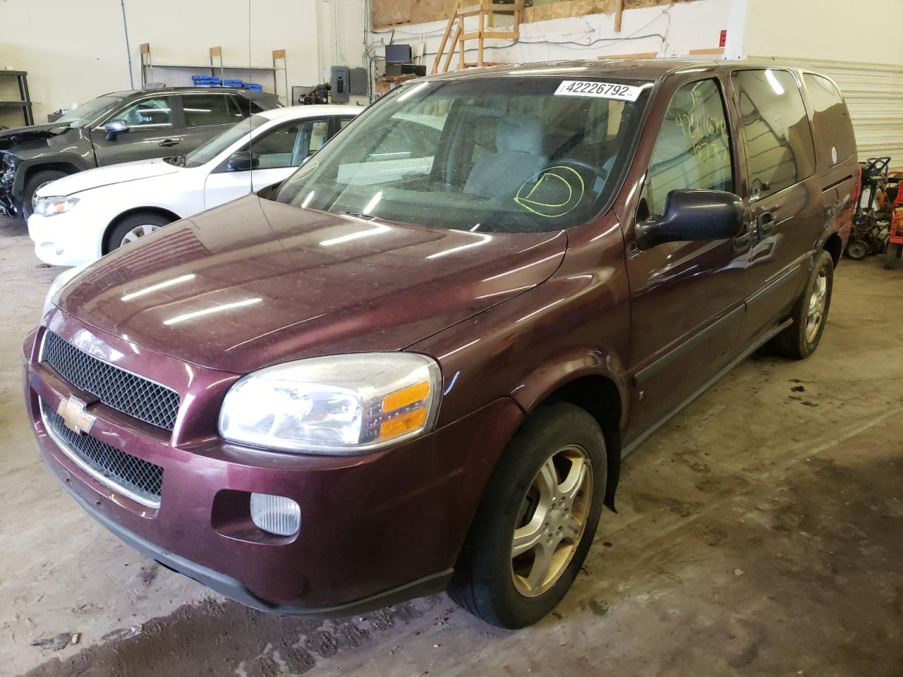 Photo 2 from auction – 2008 CHEVROLET UPLANDER L with VIN 1GNDV23198D102198