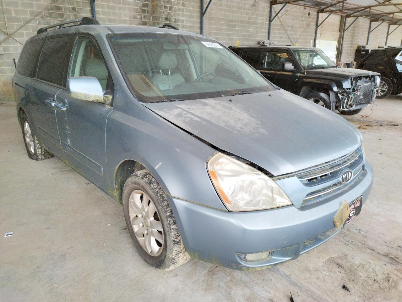 KIA SEDONA EX 2008 with VIN KNDMB233986238080 - Photo from auction