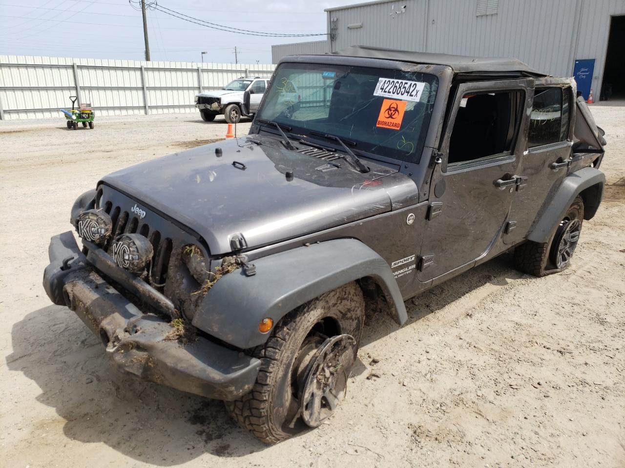 Photo 2 from auction – 2014 JEEP WRANGLER U with VIN 1C4BJWDG3EL223140