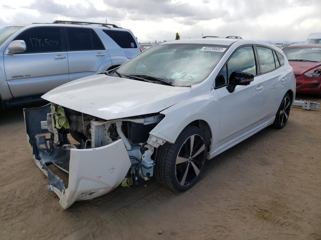 Photo 2 from auction – 2017 SUBARU IMPREZA SP with VIN 4S3GTAK67H1724920