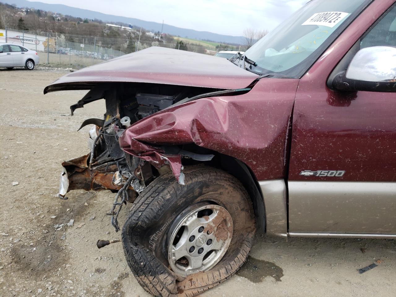 Photo 9 from auction – 2001 CHEVROLET SILVERADO with VIN 2GCEK19T411305879