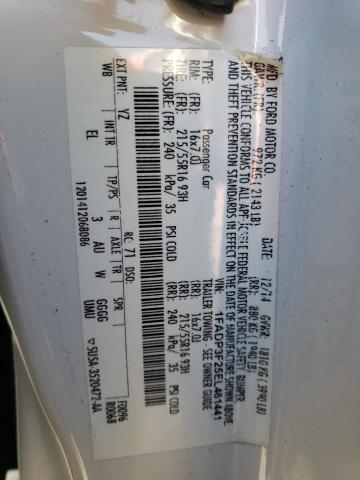 Photo 10 from auction – 2014 FORD FOCUS SE with VIN 1FADP3F25EL461441