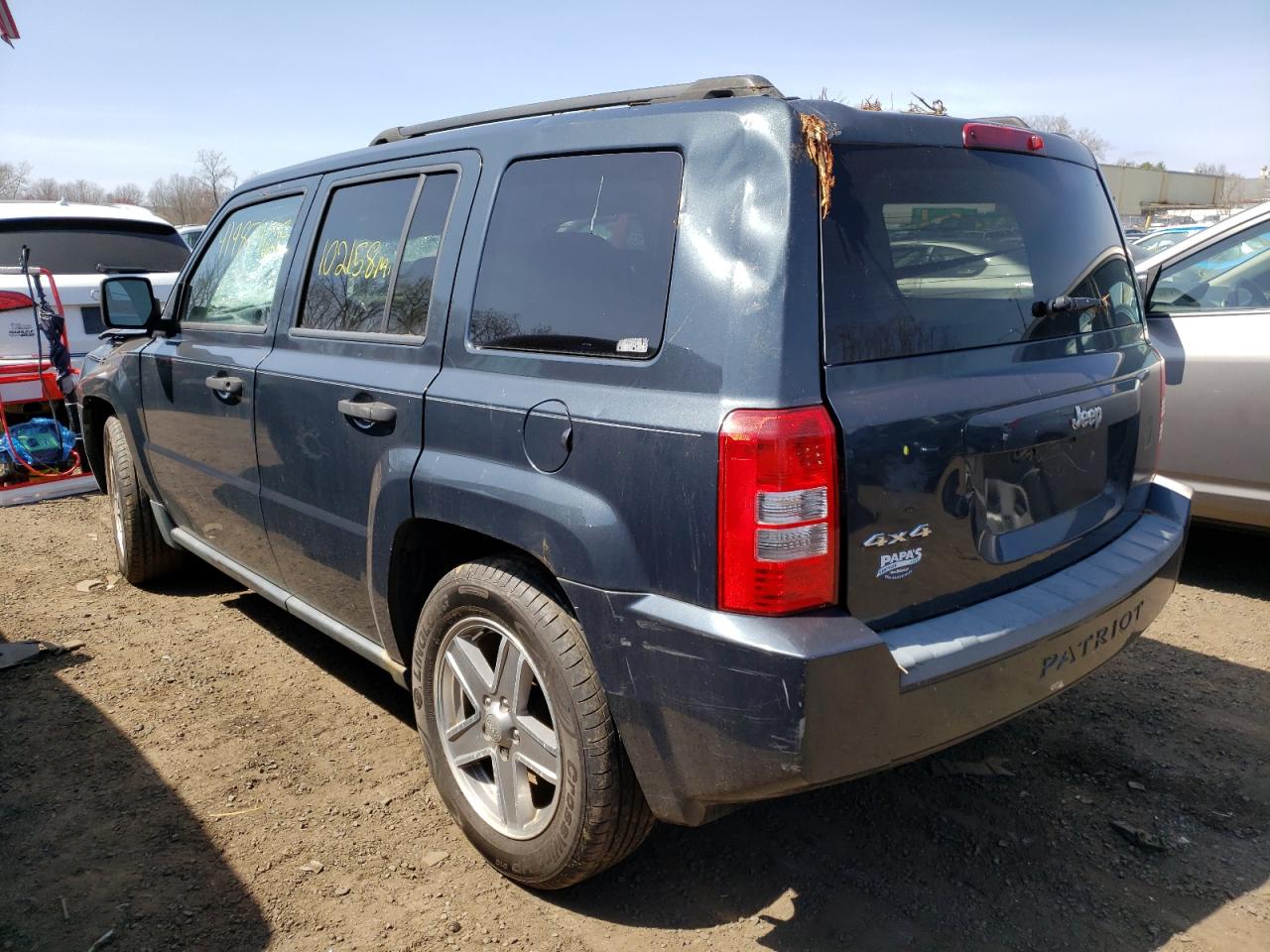 Photo 3 from auction – 2008 JEEP PATRIOT SP with VIN 1J8FF28W18D575475