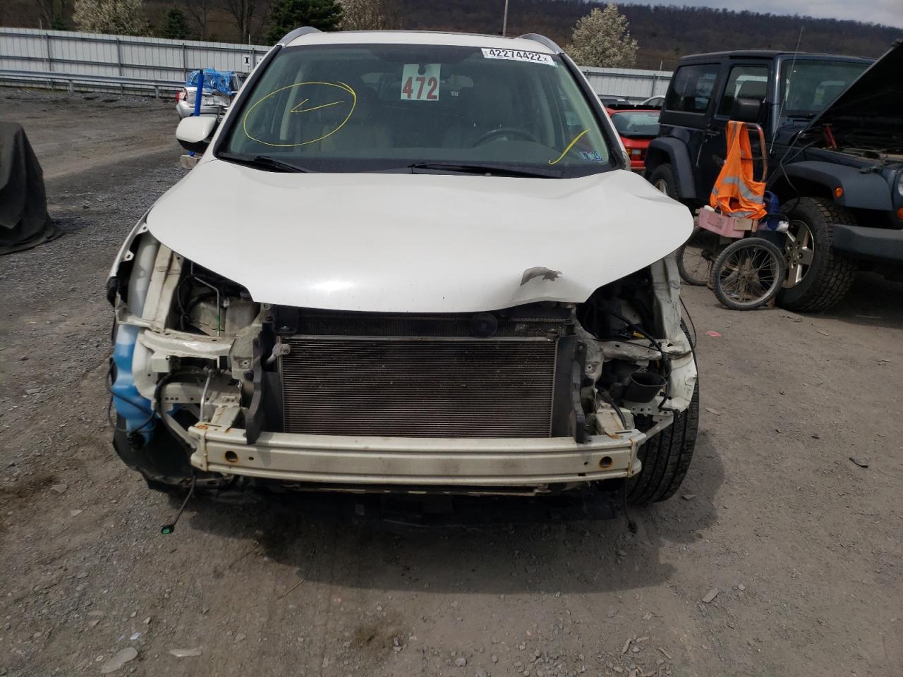 Photo 9 from auction – 2012 HONDA CR-V EXL with VIN 5J6RM4H79CL048534