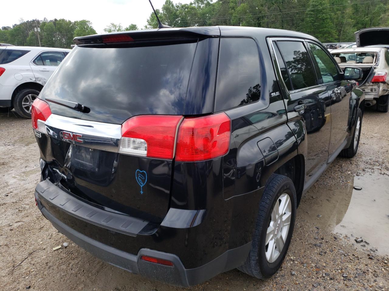 Photo 4 from auction – 2013 GMC TERRAIN SL with VIN 2GKALMEK7D6432891