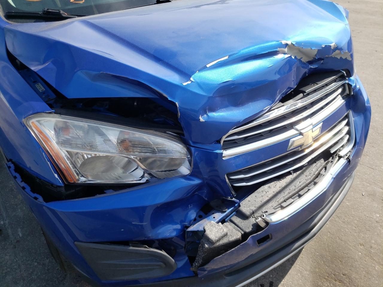 Photo 9 from auction – 2016 CHEVROLET TRAX 1LT with VIN KL7CJLSB5GB524508