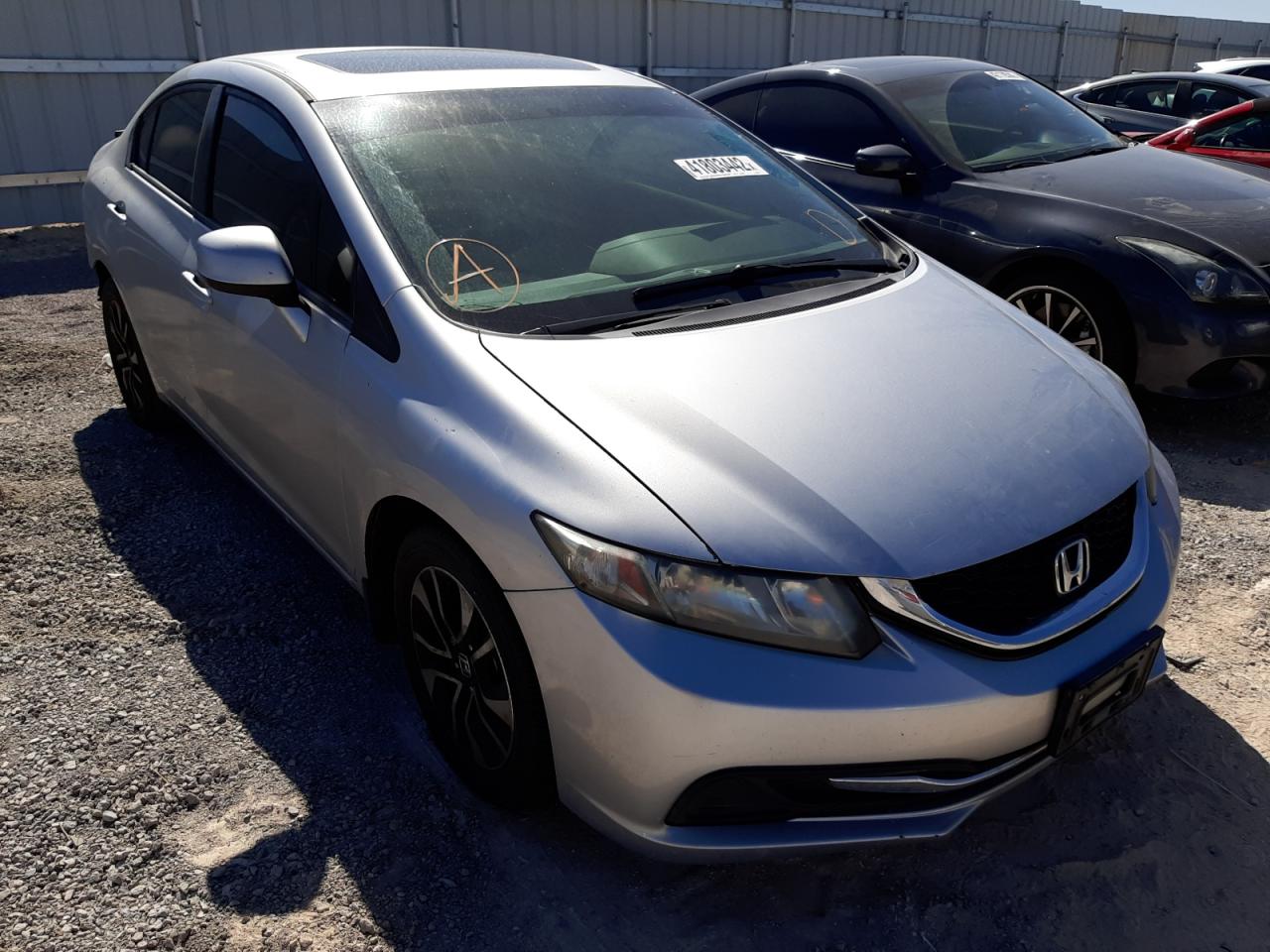 Photo 1 from auction – 2013 HONDA CIVIC EX with VIN 2HGFB2F86DH537391