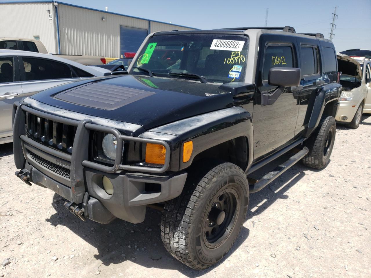 Photo 2 from auction – 2009 HUMMER H3 with VIN 5GTEN13E098100370